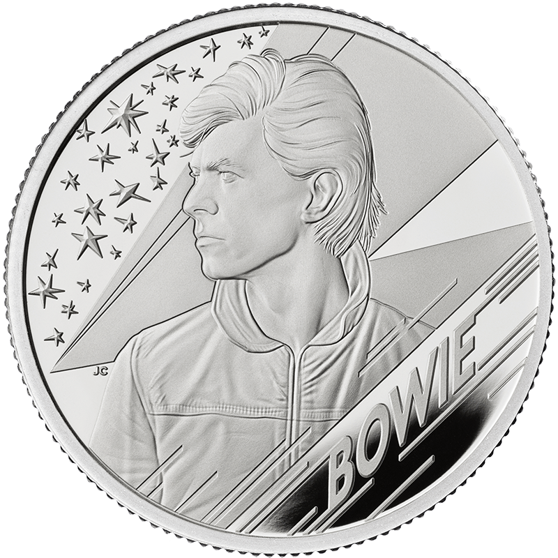 Image for 1/2 oz David Bowie Silver Proof  Coin (2020) from TD Precious Metals